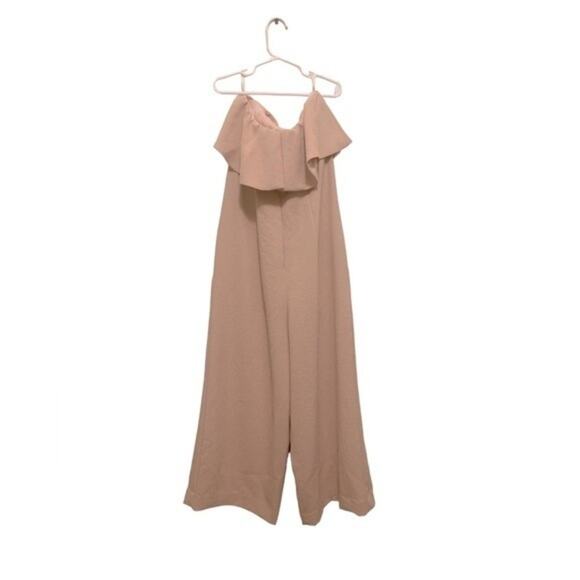 Aritzia Babaton Flutter Jumpsuit in Pink Prima Size 2 - Picture 3 of 6